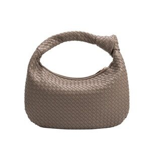 BRIGITTE STONE LARGE RECYCLED VEGAN SHOULDER BAG